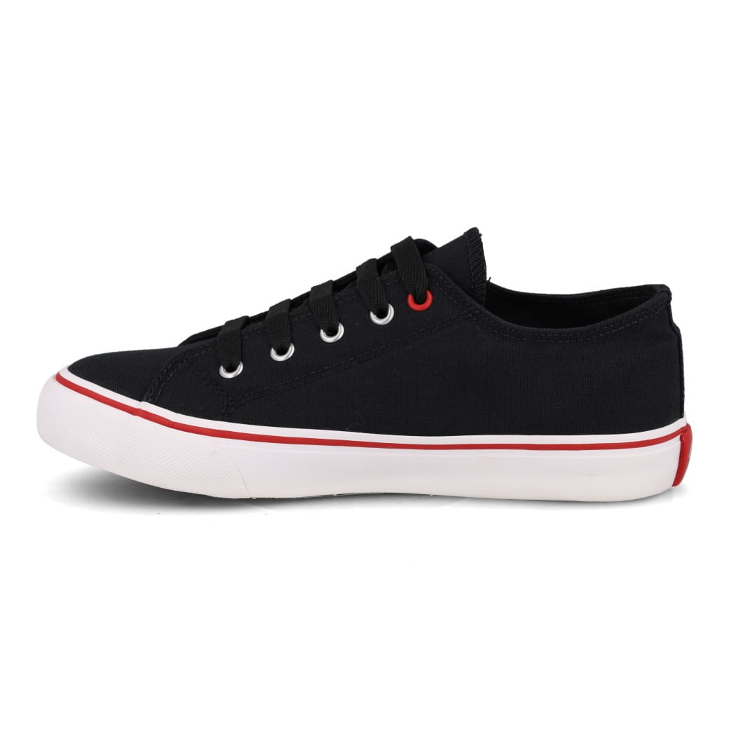 Coca Cola Tenis WOOSTER CANVAS CC2452-PTO-BCO Preto-Branco Sint_5__